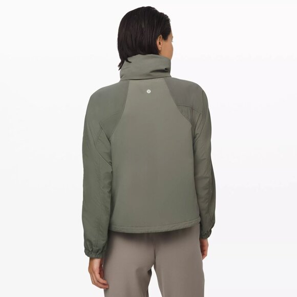 lululemon Grey Sage Always Effortless Jacket size 4 - Picture 2 of 16